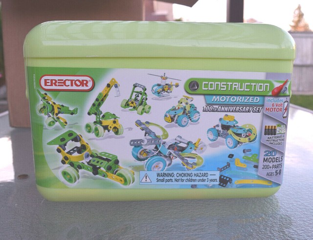 erector motorized construction set