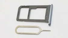 OEM SIM/SD Card Tray+Pin for Samsung Galaxy S7  G930 All US Carriers GRAY-US