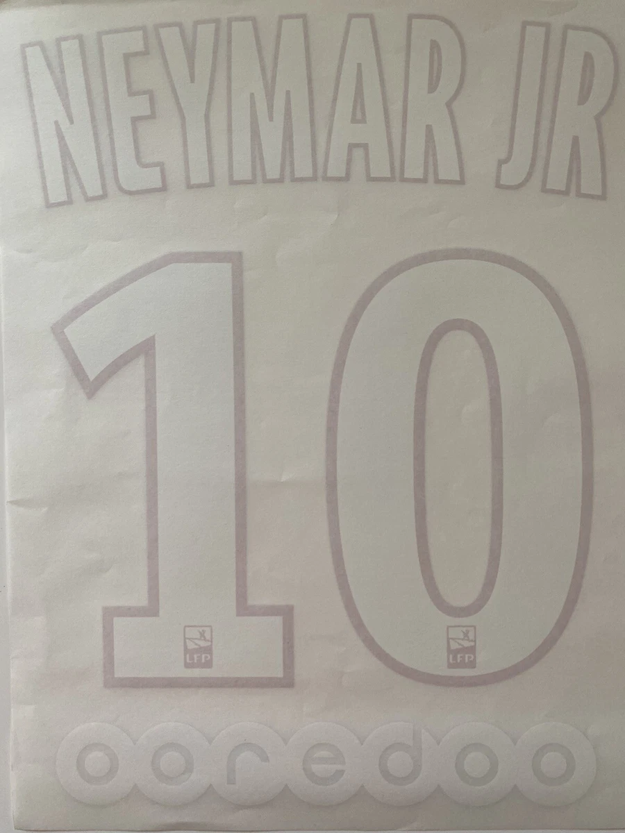Flocage PSG Officiel – Neymar (nom Et Numéro) Pour Maillot