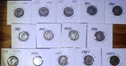 Mercury Silver Dimes Mixed Dates Lot of 14 Circulated
