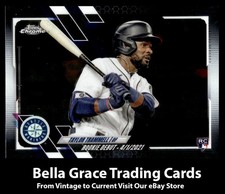 2021 Topps Chrome Update Taylor Trammell #USC8 Seattle Mariners Rookie