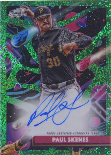 Paul Skenes 2025 Topps Chrome Baseball Ultra Violet All-Stars Case 