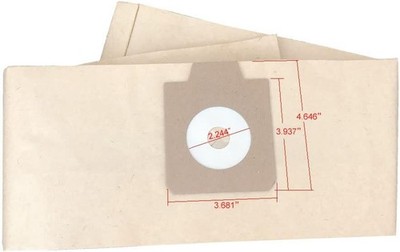 10Pack Vacuum Cleaner Bag Compatible with Nilfisk Euroclean Kent GD930 UZ930 UZ