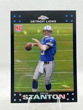 Drew Stanton 2007 Topps Chrome #TC168 Refractors Rookie Detroit Lions