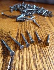 Vintage Carpet Tacks 1-3/16" 3d Lot Upholstery Nails Forged Steel NOS