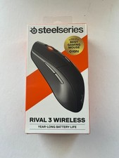 SteelSeries Rival 3 Wireless Gaming Mouse, with Bluetooth  Power Efficiency