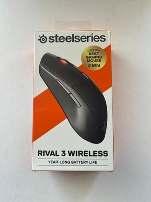 SteelSeries Rival 3 Wireless Gaming Mouse, with Bluetooth & Power Efficiency