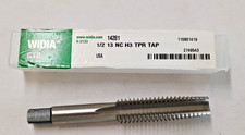 Widia 1/2-13 NC H3 Taper Tap HS G USA GTD J2311 4FL