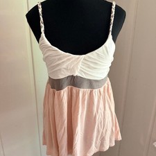 Soprano Babydoll Tank Pink Cream