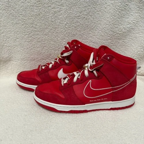 Size 10.5 - Nike Dunk SE High First Use Pack - University Red (DH0960-600)