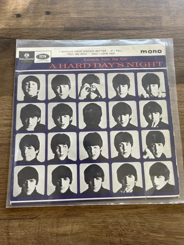 The Beatles Extracts From the Film 'A Hard Day's Night' UK 7" Vinyl GEP 8920