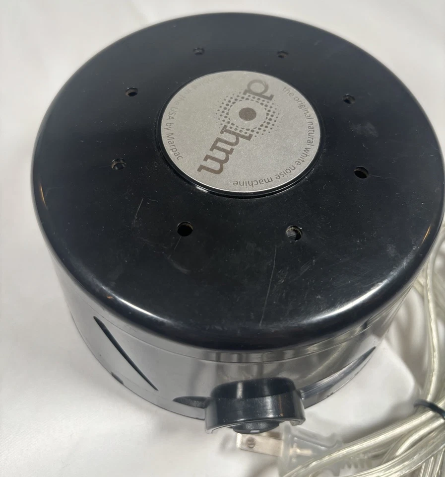 Máquina de sonido de ruido blanco MARPAC DOHM yoga terapia del sueño M1DSUSBK probada Foto 2 de 4
