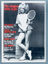 OLIVIA NEWTON-JOHN Deeper Than The Night KNACK My Sharona 1979 POSTER ADVERT EMI