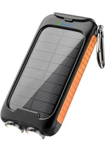 YELOMIN Solar Charger, Solar Power Bank, Outdoor Portable Charger