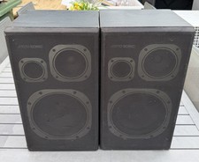 Coppia Altoparlanti Stereo Jamo Studio 105 Nero 3 Vie 50W 4-8 Ohm Made In Denmark