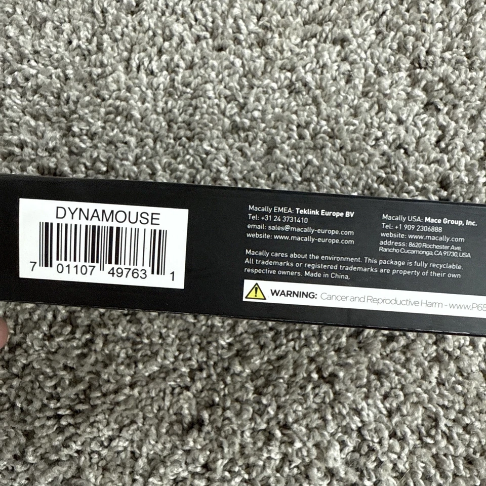 🔥 Macally 3 Button Optical USB Wired Mouse for Mac and PC (Turbo) - Image 4 of 4