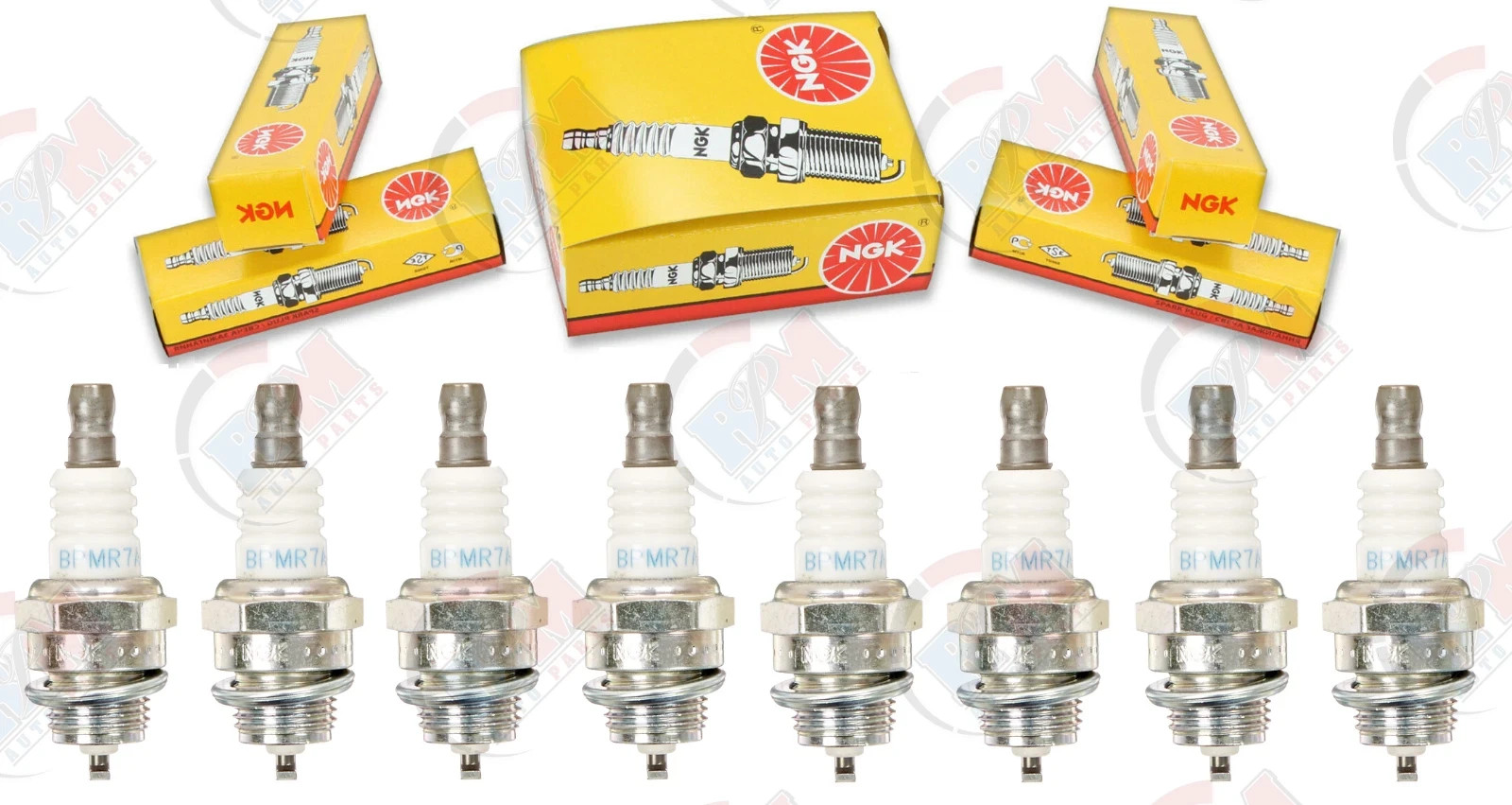 NGK BPMR7A STANDARD Plug Spark Plugs 4626 Set of 8