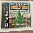 Army Men: World War - Sony PlayStation 1 (PS1) - CIB Black Label - Tested & Work