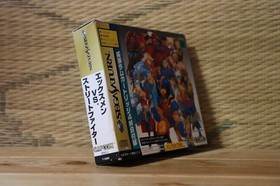 X-men vs Street Fighter w/box 4mb ram Sega Saturn SS Very Good Condition!