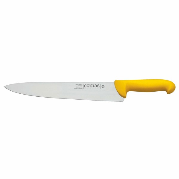 Comas Kochmesser Carbon, KüChenmesser, Stahl, Pp, Gelb, 25 Cm Klinge, 10116-image