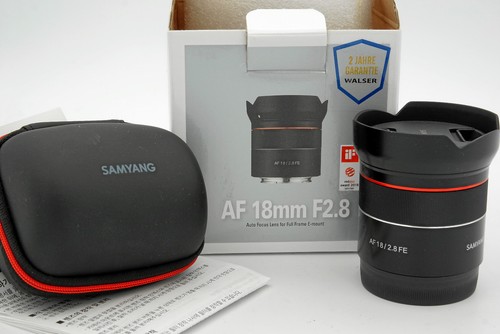 Samyang AF 18mm F2,8 para Sony FE formato completo con embalaje original - Imagen 2 de 9