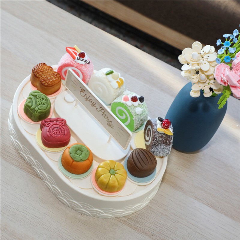 Rotating Cupcakes Machine Automatic Rotating Display Table Swing Tray For K BAJ