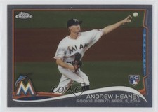 2014 Topps Chrome Update Mega Box Andrew Heaney #MB-51 Rookie RC 0mg1