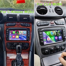 Für Mercedes C/CLK/G Klasse W203 W209 Vito Autoradio Apple Carplay Android15 DSP Für Mercedes C/CLK/G Klasse W203 W209 Vito Autoradio Apple Carplay Android15 DSP