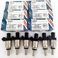 6 Fuel Injectors for BMW 3 5 7 X3 X5 X6 Z3 E39 E46 E60 M52 M54 2.0-2.8L 1427240
