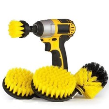 Drill Brush Attachment Cleaning Brush Power Scrubber Tile Carpet Car Wheel
