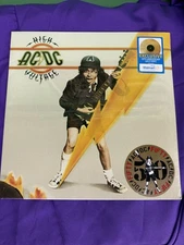 AC/DC HIGH VOLTAGE- Walmart Ex 50th Anniv GOLD COLORED VINYL LP " NEW, SEALED "