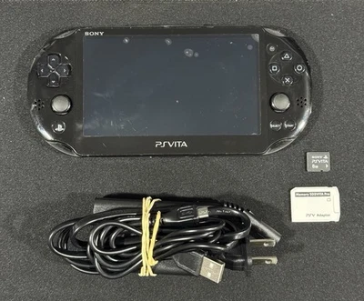 Sony PlayStation Vita NTSC-U/C Black Video Game Consoles for sale