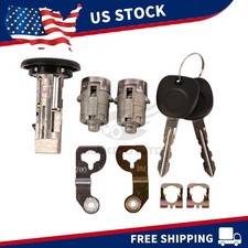 IGNITION SWITCH + DOOR LOCK CYLINDER For 01-0...