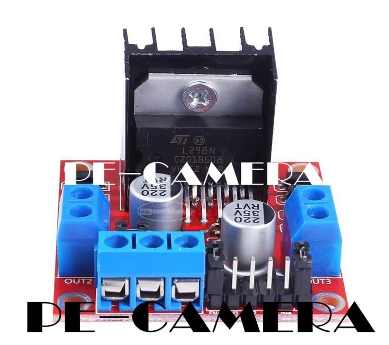New L298N DC Stepper Motor Driver Module Dual H Bridge Control Board for Arduino