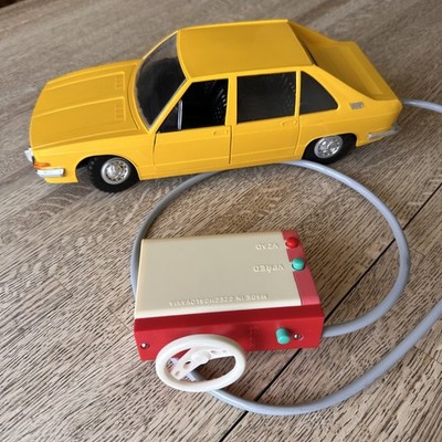 Vintage Tatra 613 Remote Control Car Made in Czechoslovakia by Ites Koh I Noor