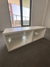 Newly Built IKEA TV Stand - white