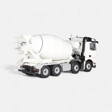NZG 1:50 Benz Arocs 8x4 Cement Mixer Alloy Car Model White #993/19