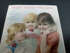 Trade Card Ayer's Cherry Pectoral Lowell Mass USA c1890 -  Signed JC Ayer — photo 6