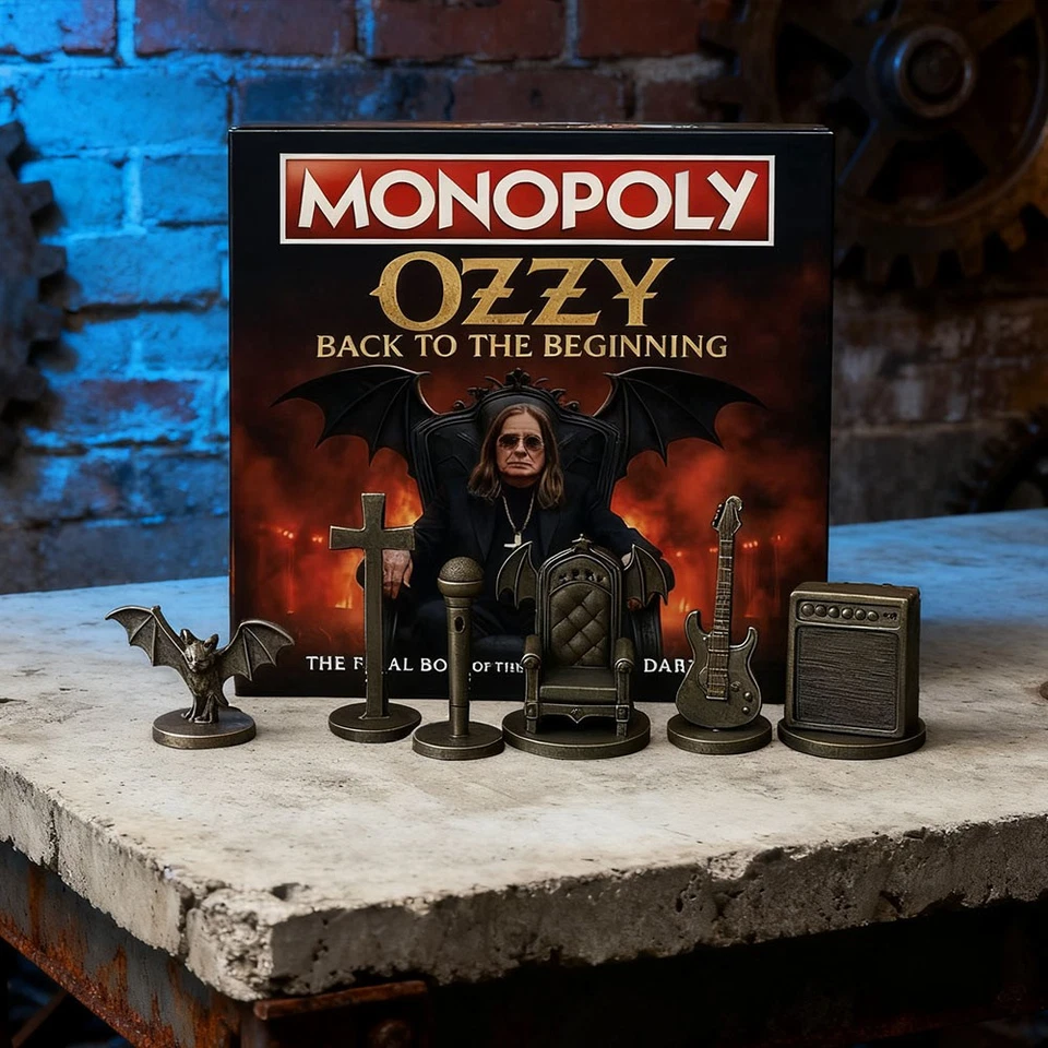 Monopoly OZZY Back To The Beginning Edition Board Game Party Party Card Games - Image 3 of 4