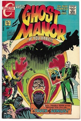 GHOST MANOR #2 VF/NM 9.0 BRONZE AGE CHARLTON! STEVE DITKO ART! MR. BONES!