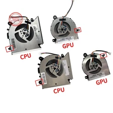 CPU GPU Cooler Fan For MSI GF65 GF63 GF76 MS-1583/1581/16R1/16R2/ N477 N459 N460
