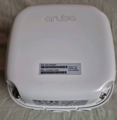 ARUBA APEX0365 AP-365 OUTDOOR ACCESS POINT. w/ bracket.  pre owned 