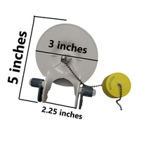 3 Inch Flapper with Adjustable Wingspan, Buoy keeps Flapper up Longer