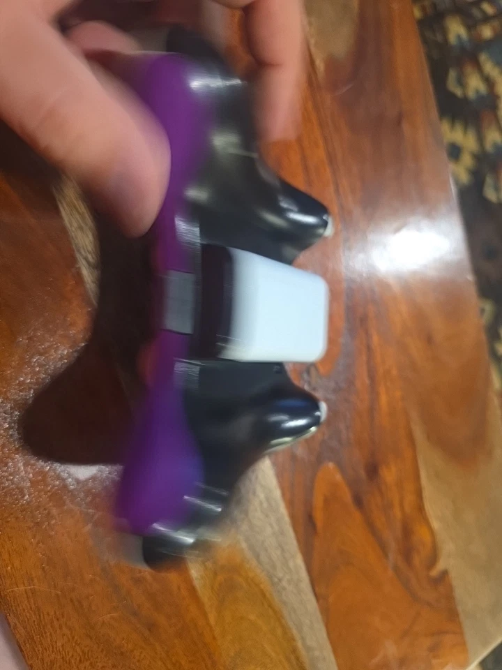 Controlador Microsoft XBOX 360, PERSONALIZADO (el botón de sincronización es rígido, para reparación Foto 3 de 4