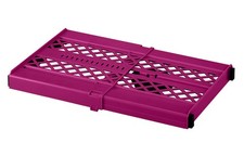 LockerMate Adjust-A-Shelf Locker Shelf, School Organizer, Pink