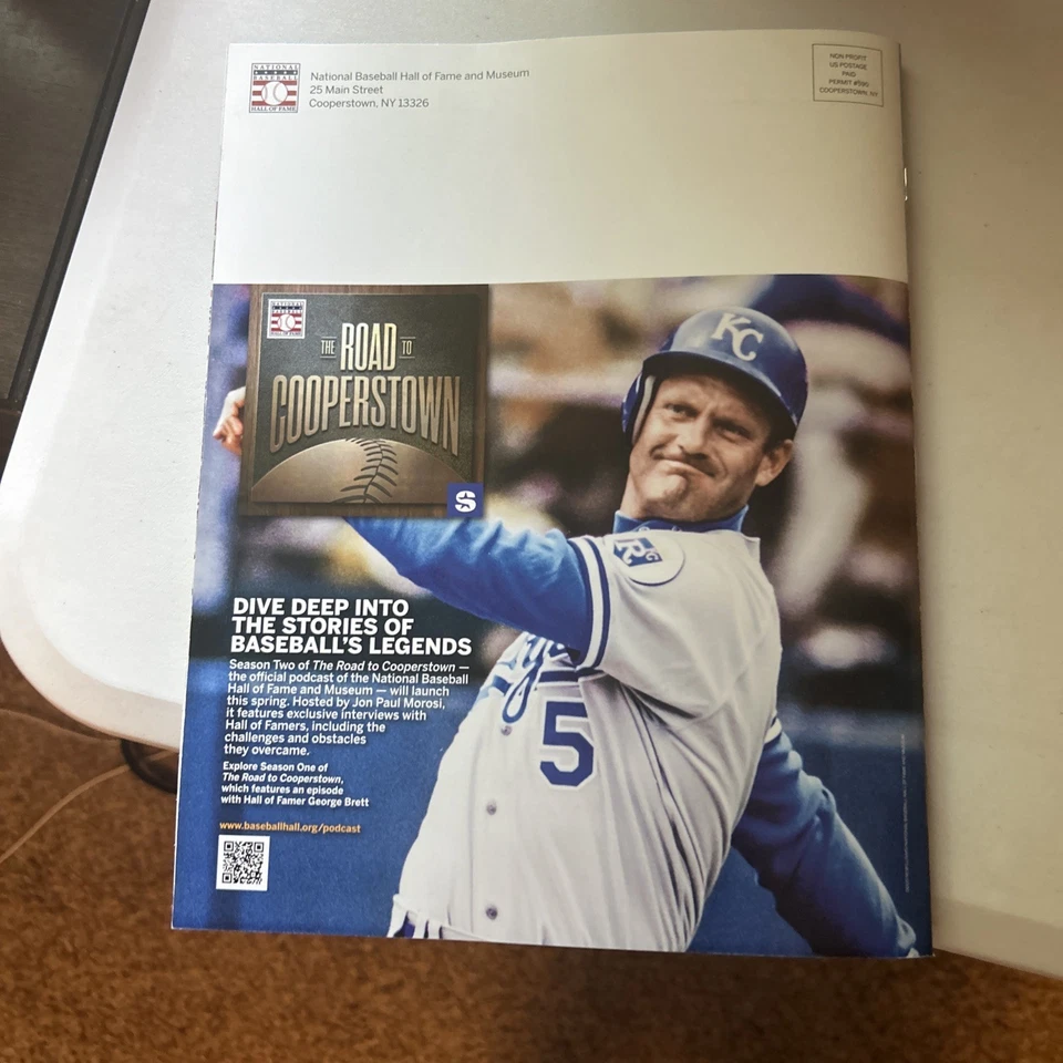 MEMORIES & Dreams Official Magazine of the Ntl BB Hall of Fame, Opening Day 2025 - Image 3 of 3