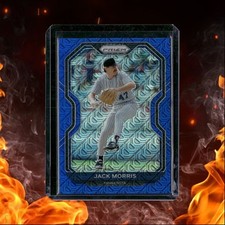2021 Panini Prizm Baseball Jack Morris Blue Mojo Prizm 120/199 #49