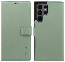 Suncase Flip Case Book Leather Bag Turquoise For Samsung Galaxy S26 Ultra