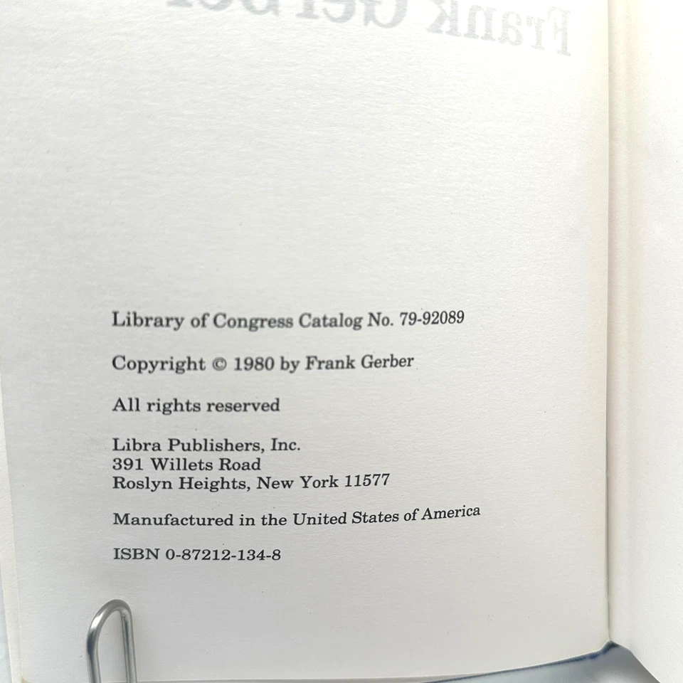 RARE The Gentle Losers Frank Gerber 1980 First Ed WWII Dutch Resistance History - Image 2 of 4