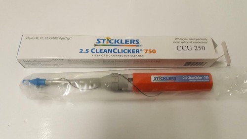 Sticklers 2.5 Clean Clicker Pen Fiber Optic Port Cleaner CCU250 | eBay